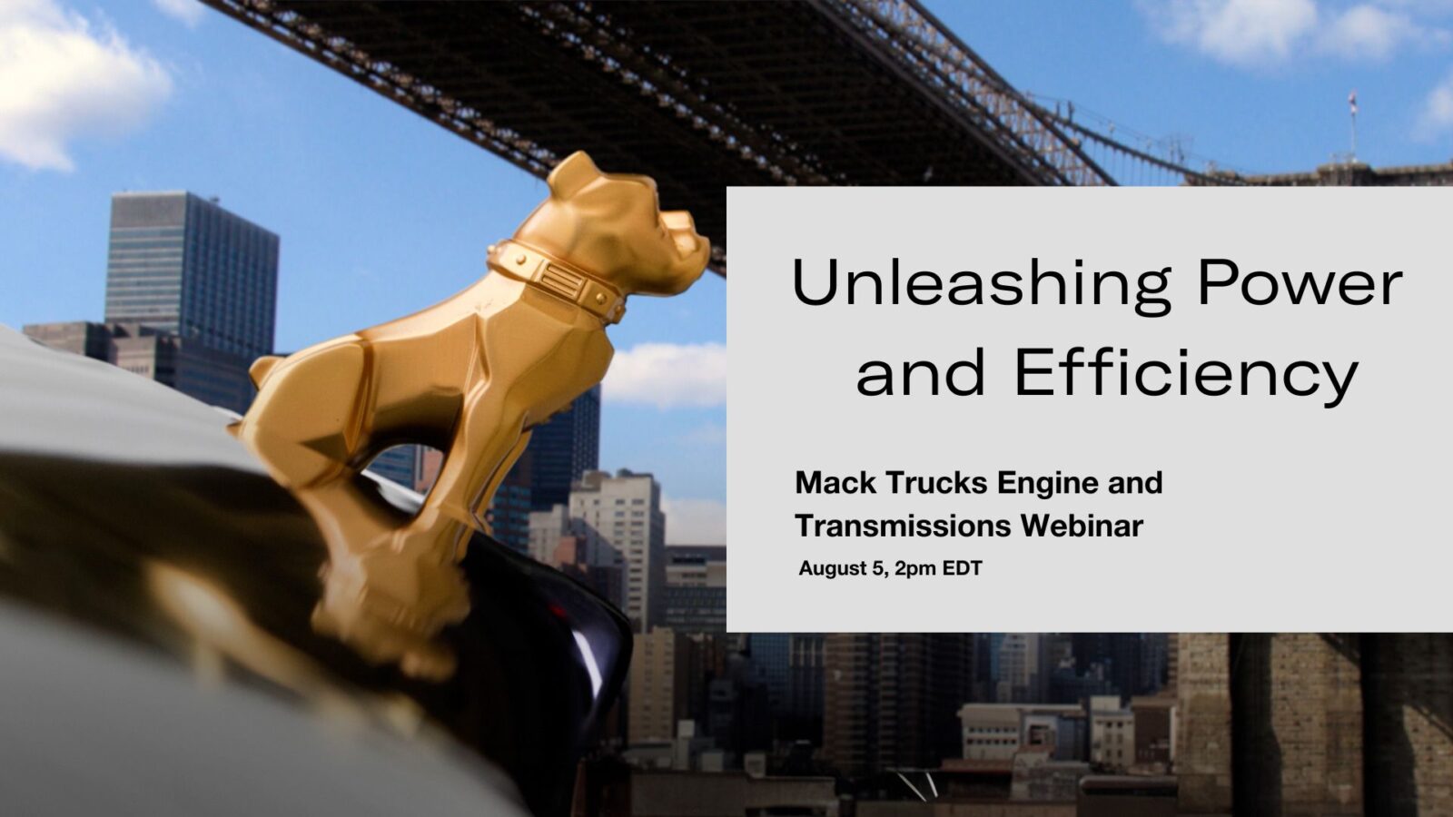 Unleashing Power and Efficiency: Mack Trucks Engine and Transmissions Webinar